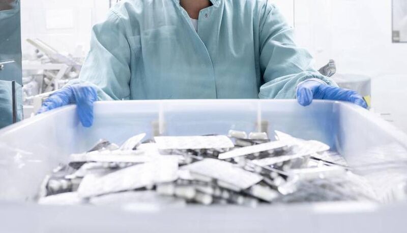 Blister packs are where tablets are put into plastic containers with seven or more parts for patients who struggle to safely manage their medications. However, this arrangement had been paid for under a separate budget allocated to 'phased dispensing' and will change from next month. File photo