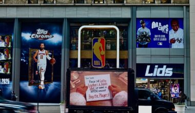Santa billboard pokes at Silver and Engelbert over WNBA talks