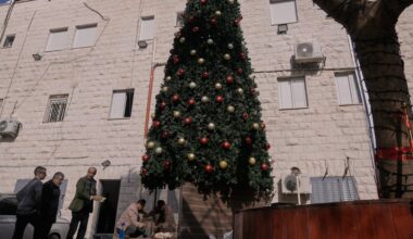 Three Palestinians accused of torching Christmas tree at a Catholic church in West Bank