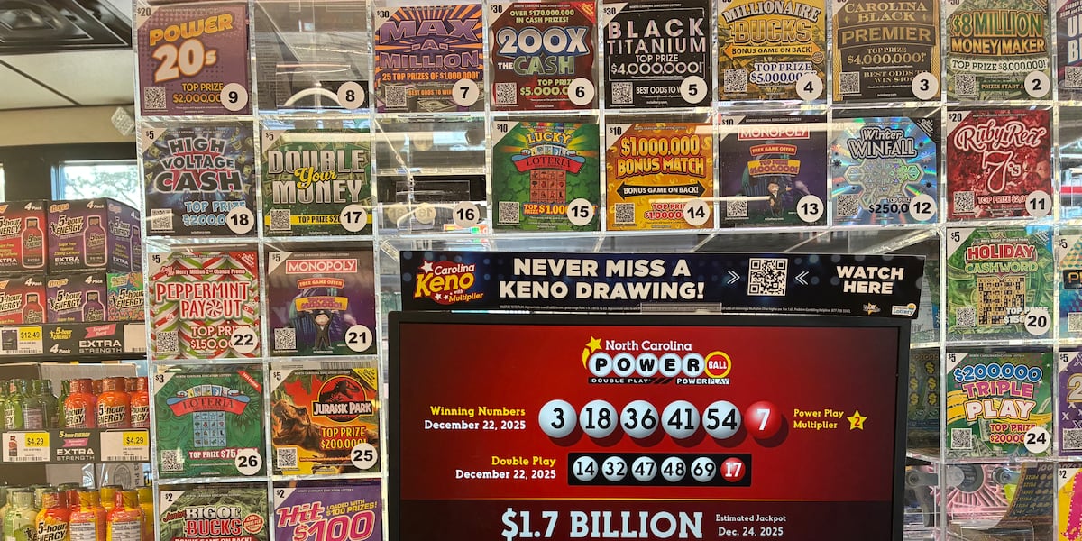 Jacksonville players hopeful as Powerball hits $1.7 billion on Christmas Eve