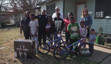 Fort Worth community surprises 12-year-old boy with new bike for Christmas