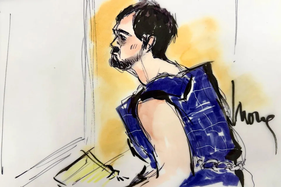 Mona Edwards / BACKGRID Nick Reiner in court on Dec. 17 (Mona Edwards / BACKGRID)