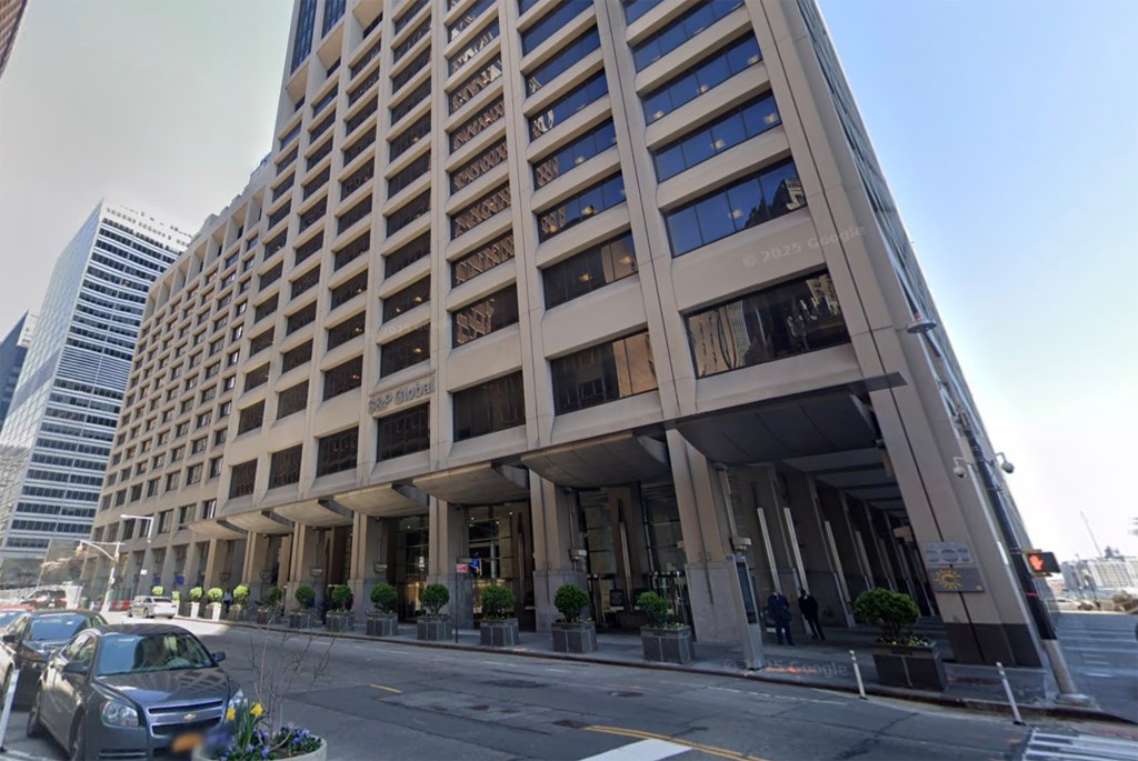 The S&P Global building at 55 Water Street in New York, NY.