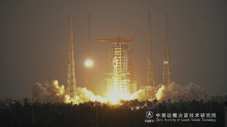 China's Long March-8A rocket launches internet satellites - news.cgtn.com