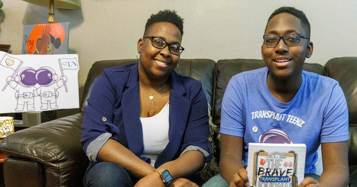 A transplant allowed me and my son to see this Christmas