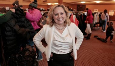 “We’re an organization that is very focused on the equal value of every human being,” said Robin Brandies, JFCS’s president and chief executive, during the group's winter coat drive at Rodeph Shalom synagogue in Spring Garden last month.