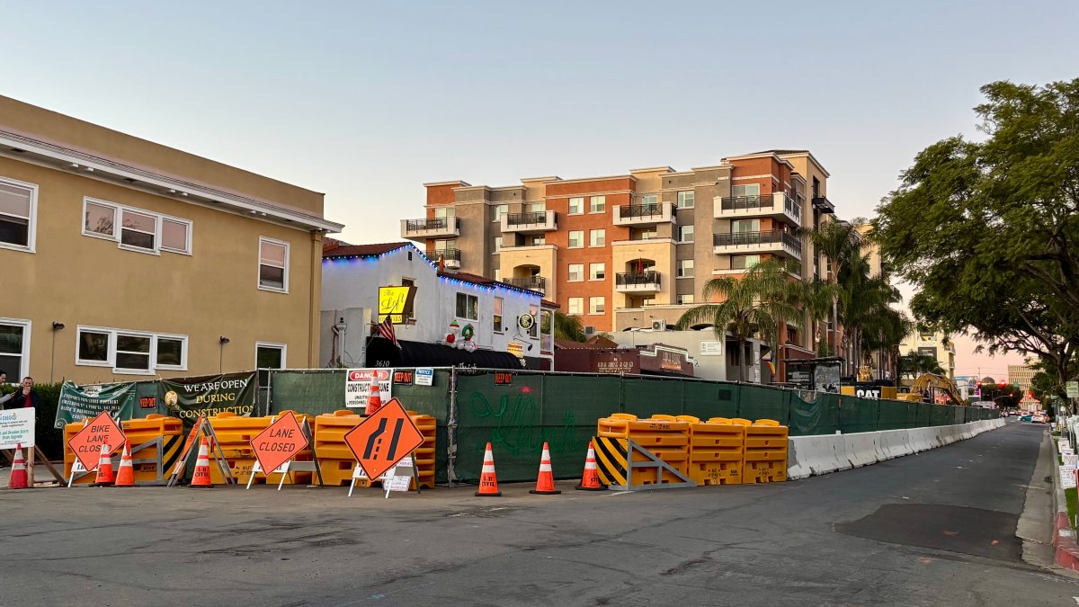 Hillcrest Businesses cope with declining sales during infrastructure project – NBC 7 San Diego