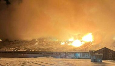 Route 37 reopens after barn fire in northern New York