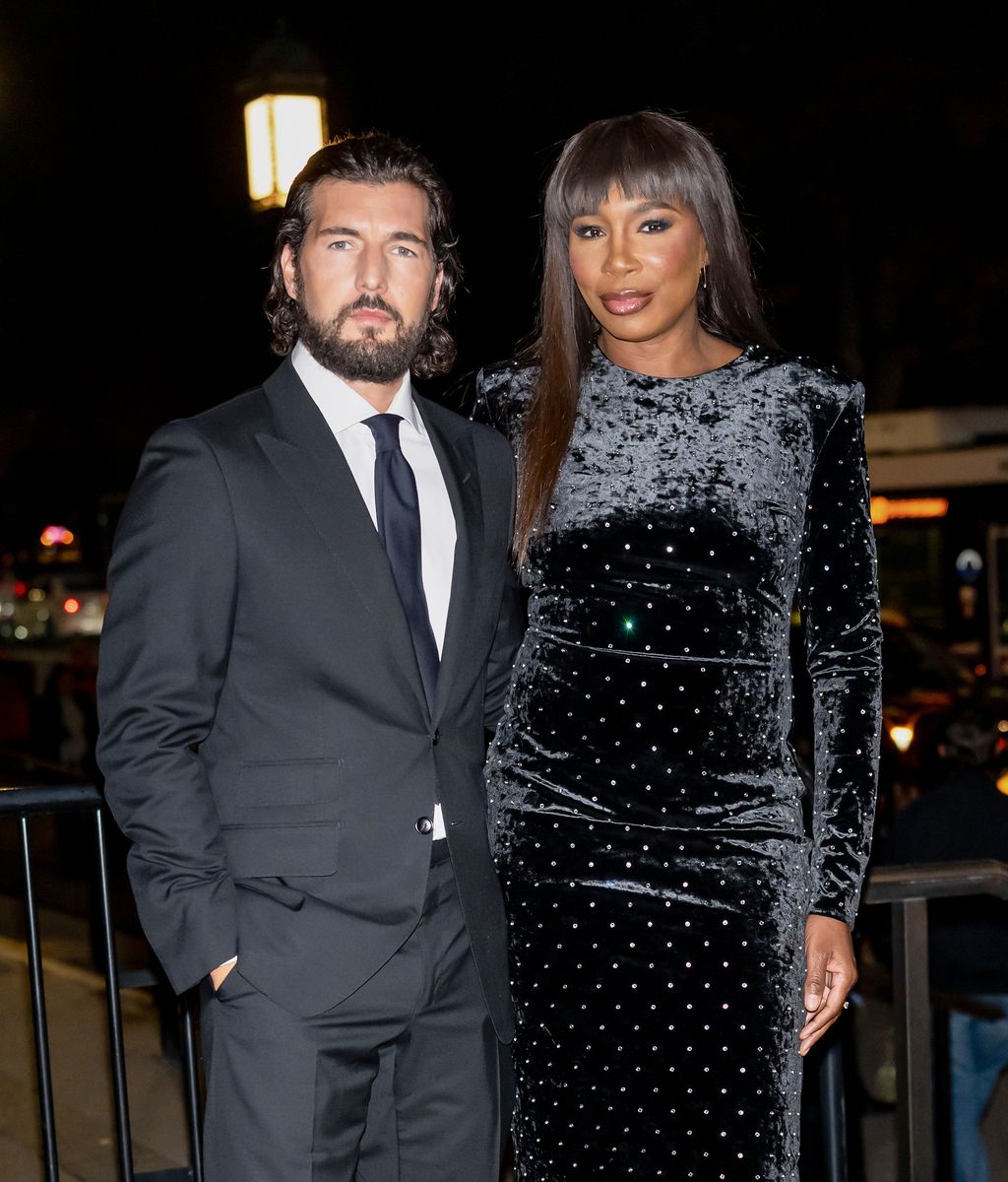 NEW YORK, NEW YORK - NOVEMBER 03: Actor Andrea Preti and Venus Williams attend the 2025 CFDA Awards at The American Museum of Natural History on November 03, 2025 in New York City. (Photo by Gilbert Carrasquillo/GC Images) 