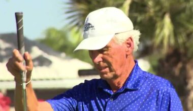 89-year-old golfer scores own age or less over 2,000 times