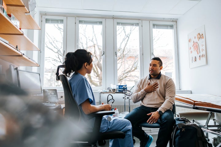 Chest pain is likely an issue that should lead you to an emergency room, not to urgent care.