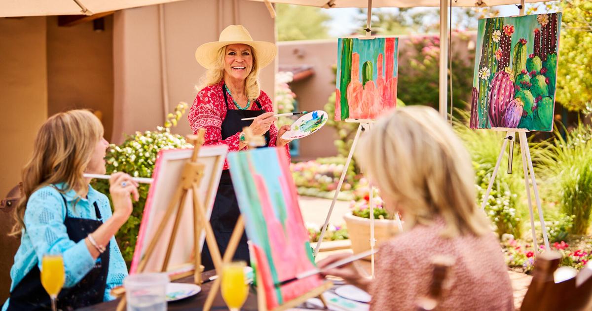 Uncork your creativity: Hermosa Inn’s Mimosa & Monet Series | Featured Stories