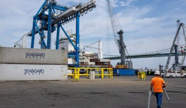 European cargo ships are rerouting to Philadelphia as Baltimore struggles to replace Key Bridge