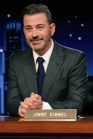Randy Holmes/Disney via Getty Jimmy Kimmel during an episode of 'Jimmy Kimmel Live!'