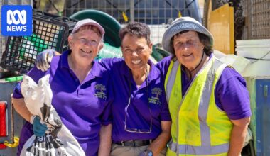 Trio of retirees from Dongara win award for community rubbish collection