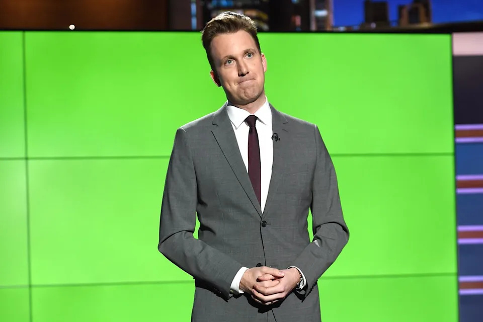 Jason Kempin/Getty Jordan Klepper on The Daily Show.