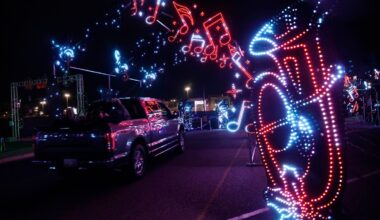This is the best drive-through Christmas lights experience in Phoenix