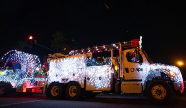 These Phoenix streets are closed for 2026 APS Light Parade