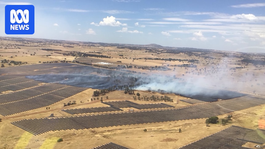 Wellington North solar farm grass fire burns almost 100ha
