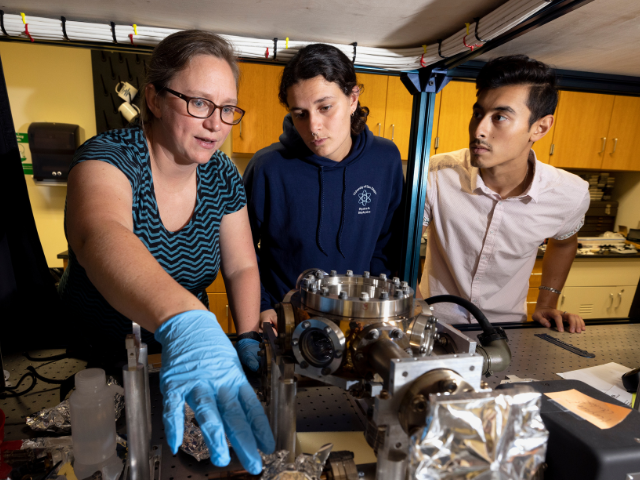 Mossman guides students