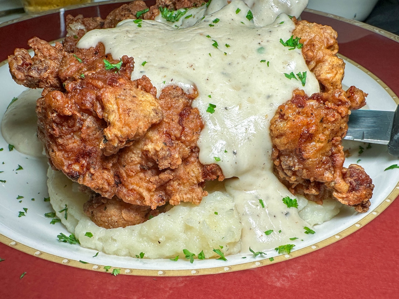 Dinner at Ruby Begonia's, Chittenango, N.Y.