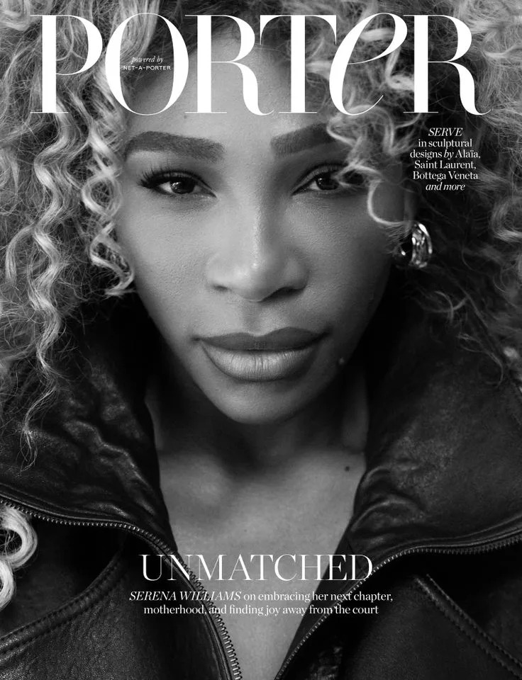 Emmanuel Sanchez Monsalve/ PORTER / NET-A-PORTER.COM Serena Williams PORTER cover