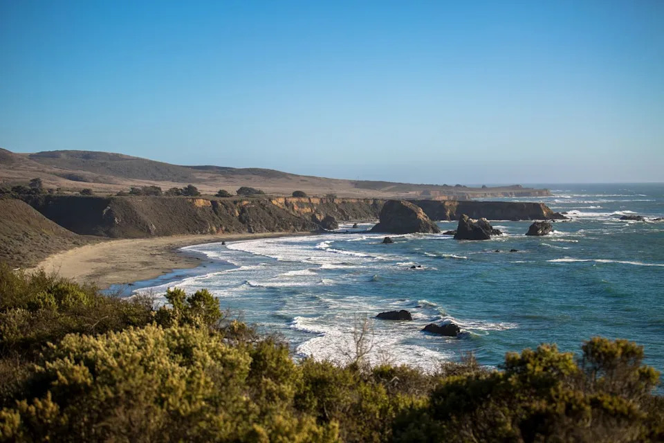 Getty A stock image of the Monterey Bay coast