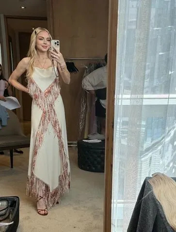 Lindsay Lohan/Instagram Lindsay Lohan on July 24, 2025.