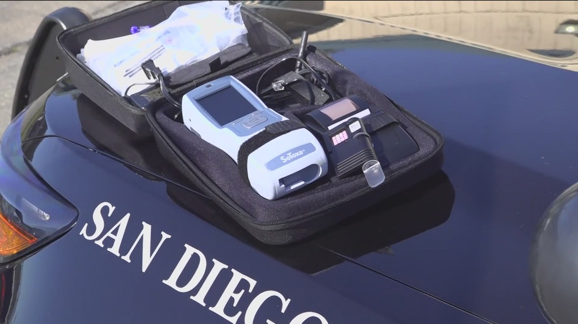 Device Allows San Diego Police To Test Drivers For Drug Use At Traffic Stops