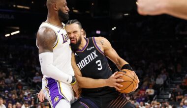Phoenix Suns fall to Los Angeles Lakers in crazy finish, Brooks ejected
