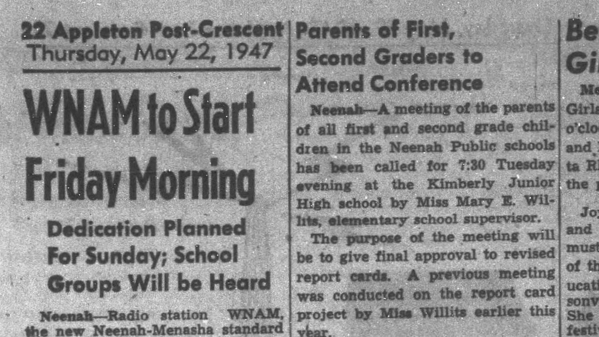 Appleton-area radio station WNAM to end operations by years end