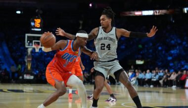 Spurs vs Thunder live score, updates from NBA game today