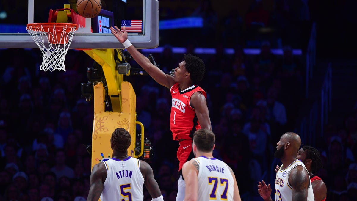 Rockets vs Lakers score, highlights from NBA game in Los Angeles