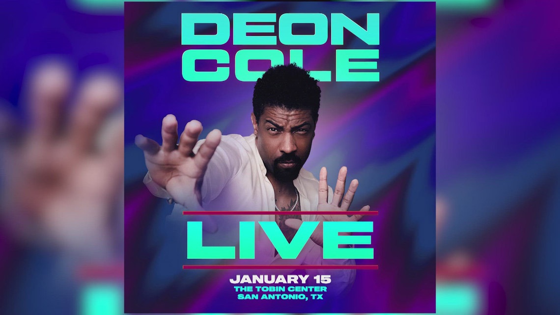 Comedian, actor, writer, and producer Deon Cole bringing his talents to the Tobin Center