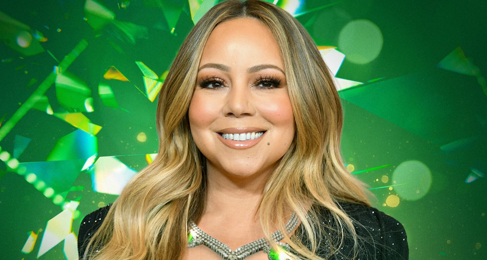 Mariah Carey Worn Colombian Emerald & Diamond Necklace Expected to go For $600k at Auction