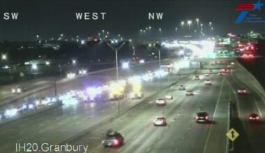 Two killed in crash on I-20 in Fort Worth Tuesday morning
