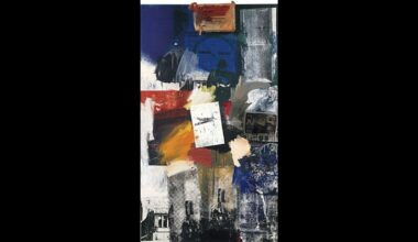 Painter Robert Rauschenberg (1925-2008) at New York’s Guggenheim Museum: “Life Can’t Be Stopped”