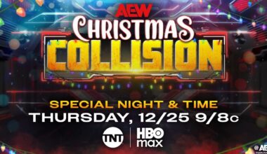 AEW Collision Spoilers For 12/25 From New York, NY