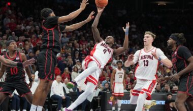 Second-half struggles sink Aztecs in Phoenix.
