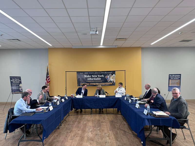 Senator Helming Hosts Roundtable on NY Affordability Challenges