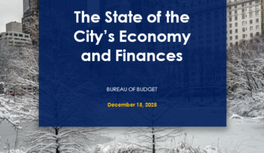 Annual State of the City’s Economy and Finances 2025