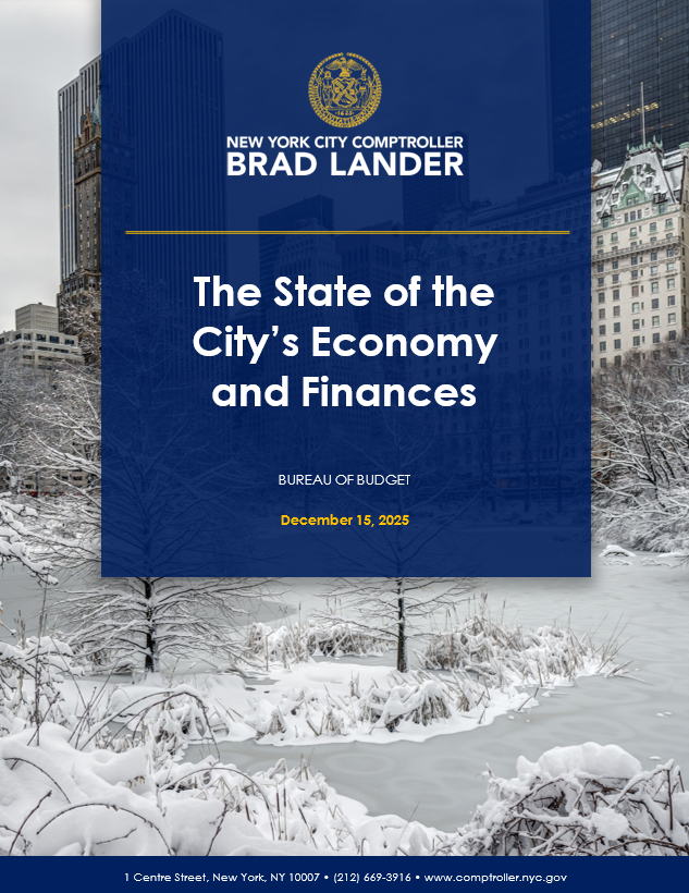 Annual State of the City’s Economy and Finances 2025