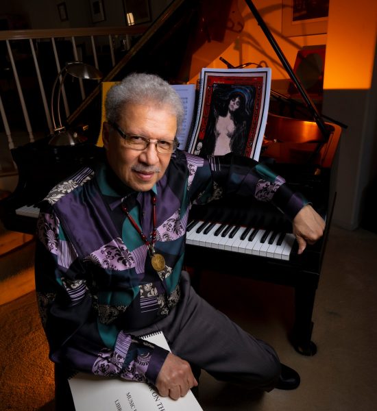 Pulitzer Prize-winning composer Anthony Davis is teaming with Bodhi Tree Concerts for the new bilingual chamber opera "Pancho Rabbit and the Coyote," which will premiere next month in Chula Vista and Tijuana. (Nelvin C. Cepeda / The San Diego Union-Tribune)