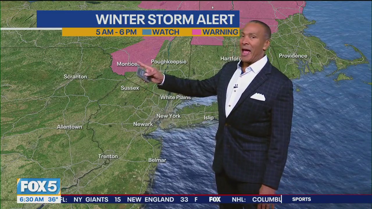 Winter weather for NYC, NJ area