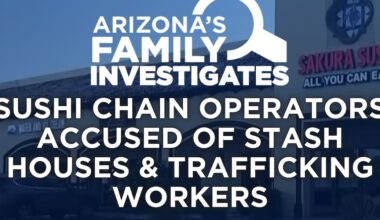Feds raid local sushi chain amid accusations of stash houses, trafficking workers