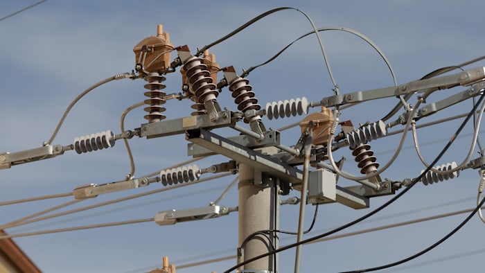 Roadway shutdown after large tree knocks down power lines in northwest Harris County