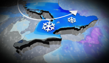 Snow arrives in Ontario Tuesday, but no guarantee for a white Christmas