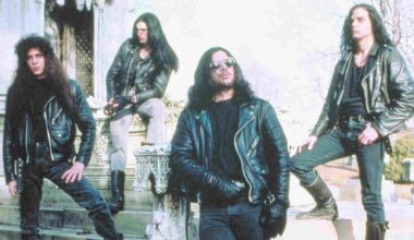Type O Negative posing for a photograph in 1993