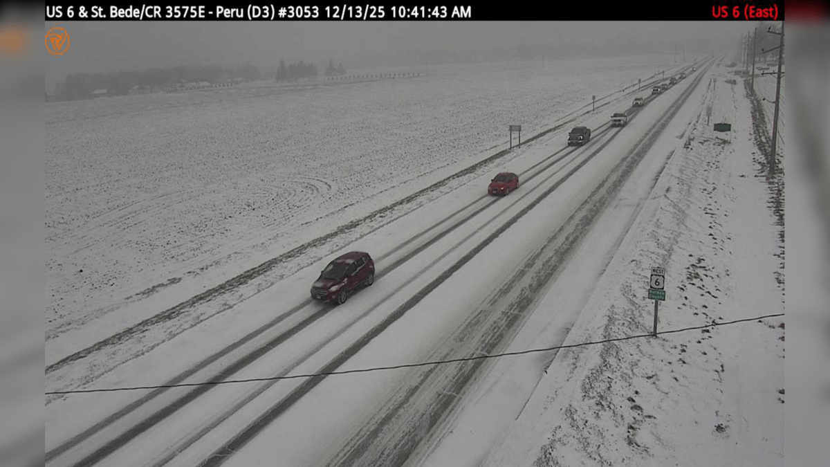 Slick road conditions likely in Chicago area during Saturday snow – NBC Chicago