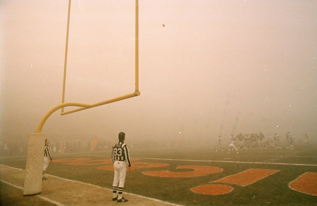 Bears win 'Fog Bowl' at Soldier Field — but did anyone really see it?